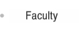 Faculty 메뉴