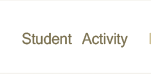 Student Activity 메뉴